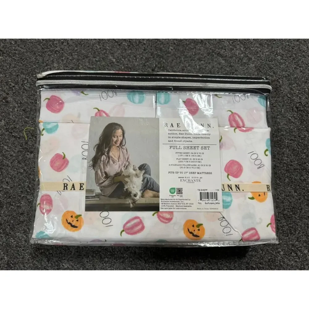 New Rae Dunn Halloween Full Sheet Set